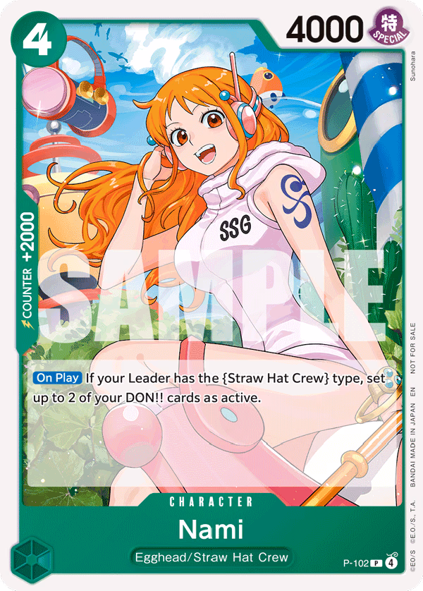 Nami (Store Tournament 2025 Vol. 4) One Piece card (P-102, Promotion Cards)