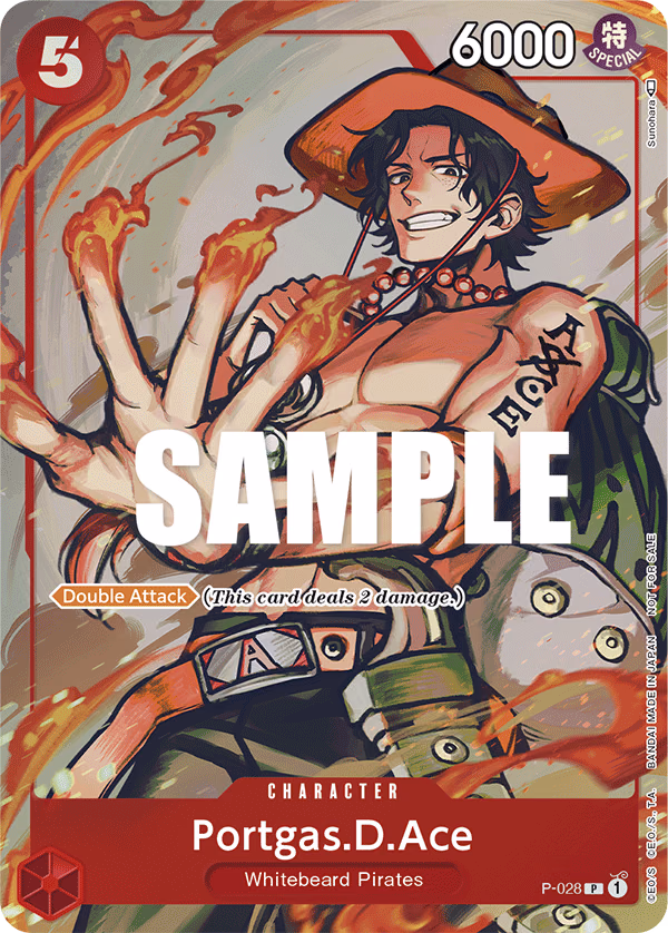 Portgas.D.Ace (Event Pack Vol. 1) One Piece card (P-028, Promotion Cards)