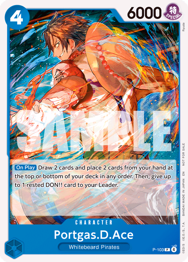 Portgas.D.Ace (Store Tournament 2025 Vol. 4) One Piece card (P-103, Promotion Cards)