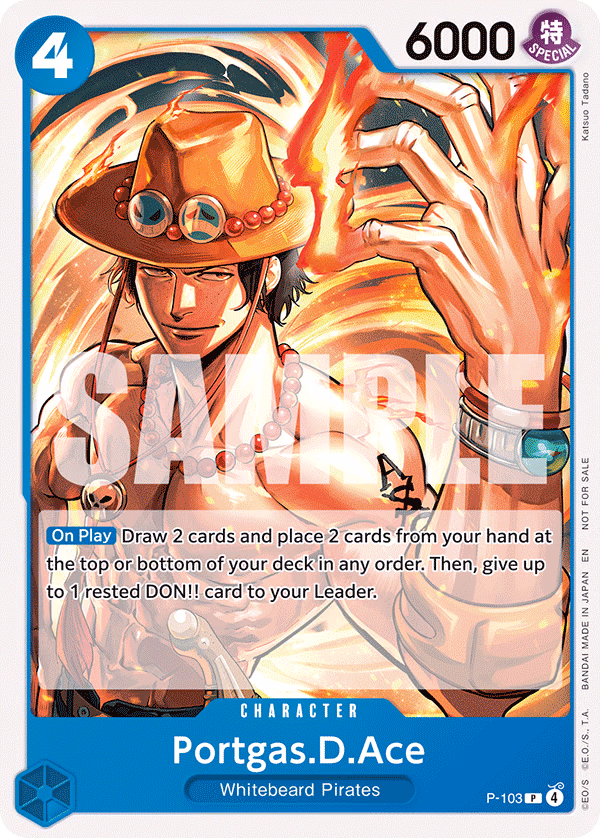 Portgas.D.Ace (Tournament Pack 2026 Vol. 2) One Piece card (P-103, Promotion Cards)