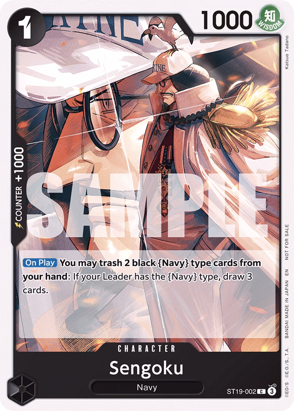 Sengoku (Tournament Pack 2025 Vol. 3) One Piece card (ST19-002, Promotion Cards)