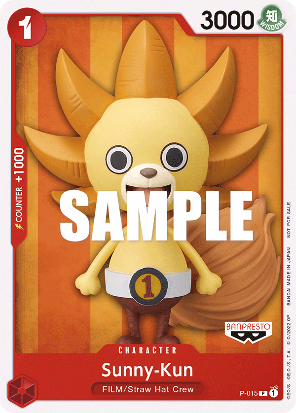 Sunny-Kun (One Piece Film Red) One Piece card (P-015, Promotion Cards)