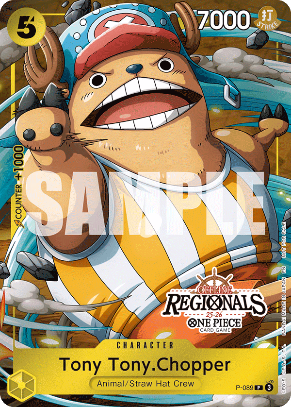 Tony Tony.Chopper (Offline Regional Participation Pack 2025 Vol.2) One Piece card (P-089, Promotion Cards)