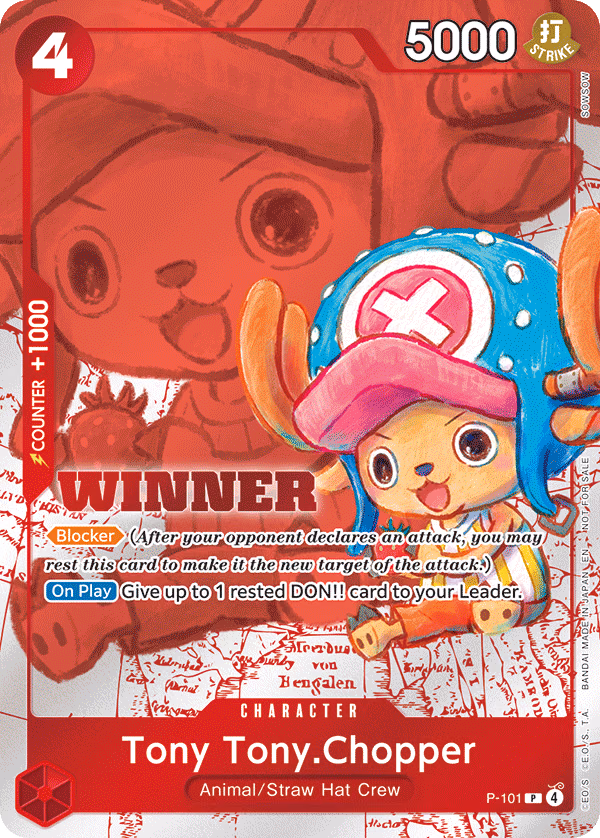 Tony Tony.Chopper (Winner Pack 2026 Vol. 2) One Piece card (P-101, Promotion Cards)