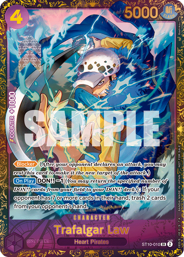 Trafalgar Law (Regional 2024 wave1) One Piece card (ST10-010, Promotion Cards)