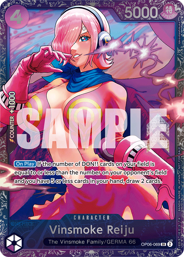 Vinsmoke Reiju (Treasure Cup 2024) One Piece card (OP06-069, Promotion Cards)