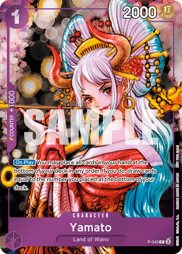 Yamato (Event Pack Vol. 3) One Piece card (P-046, Promotion Cards)