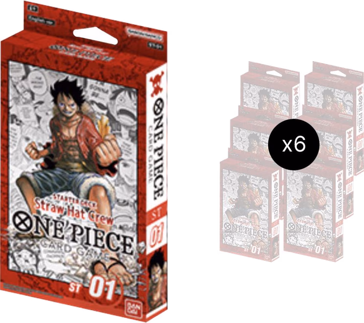 One Piece ST-01: Starter Deck 1 Straw Hat Crew Starter Deck 1: Straw Hat Crew Display