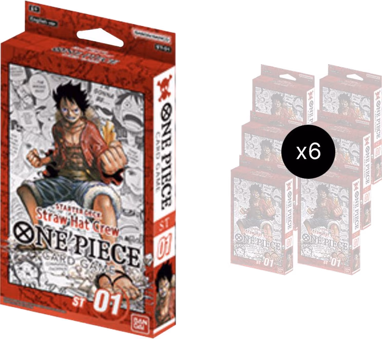One Piece Starter Deck 1: Straw Hat Crew Display