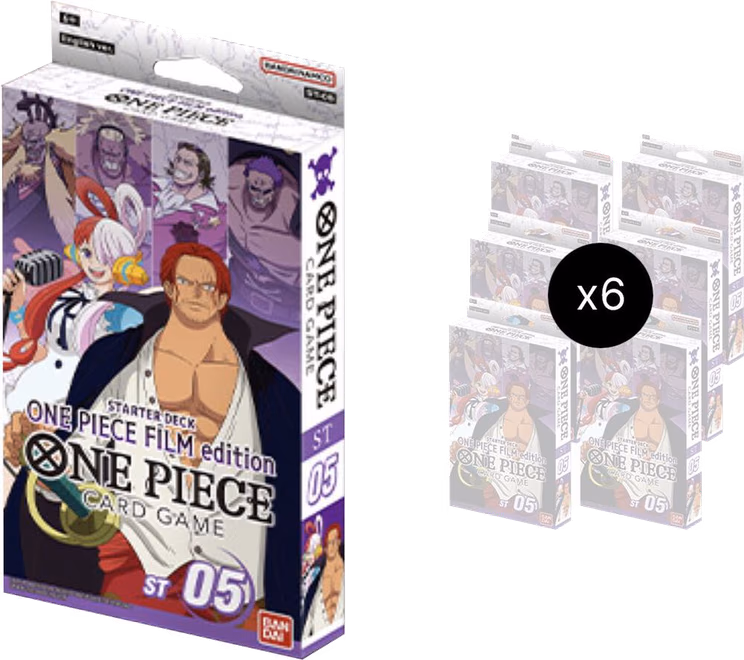 One Piece ST-05: Starter Deck 5 Film Edition Starter Deck 5: Film Edition Display