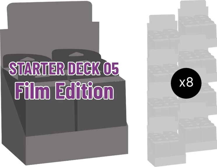 One Piece Starter Deck 5: Film Edition Display Case