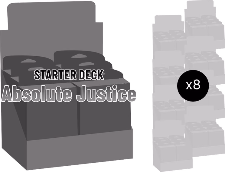 One Piece ST-06: Starter Deck 6 Absolute Justice Starter Deck 6: Absolute Justice Display Case