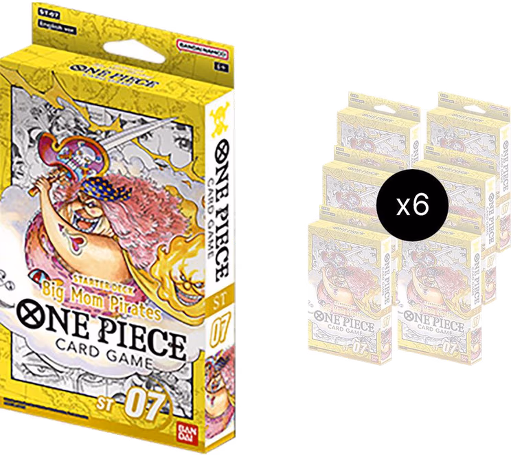 One Piece Starter Deck 7: Big Mom Pirates Display