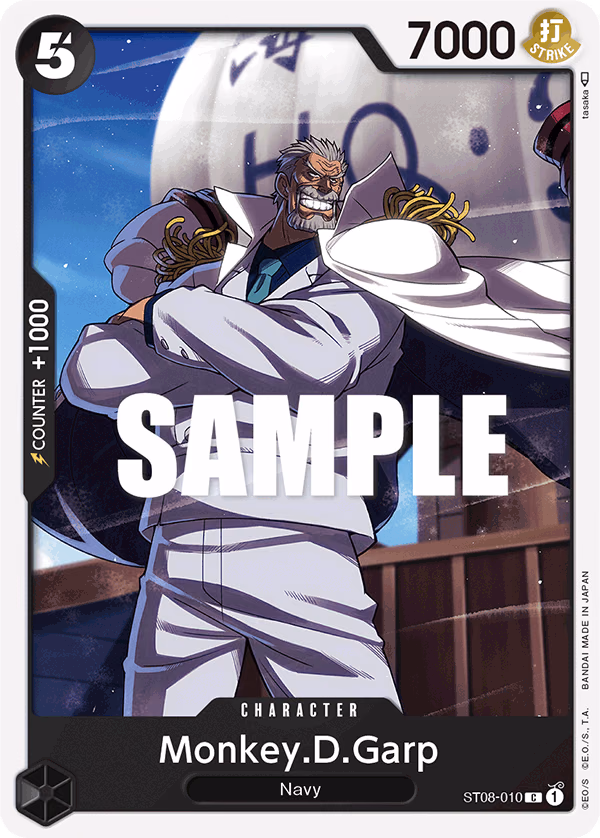 Monkey.D.Garp One Piece card (ST08-010, Starter Deck 8: Monkey.D.Luffy)