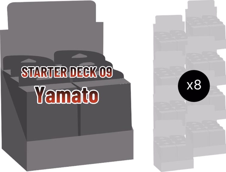 One Piece ST-09: Starter Deck 9 Yamato Starter Deck 9: Yamato Display Case