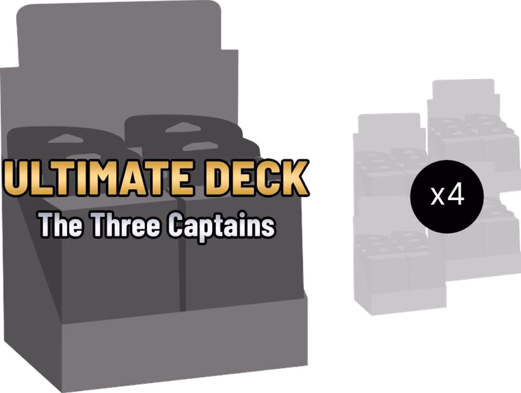 One Piece Ultra Deck: The Three Captains Display Case