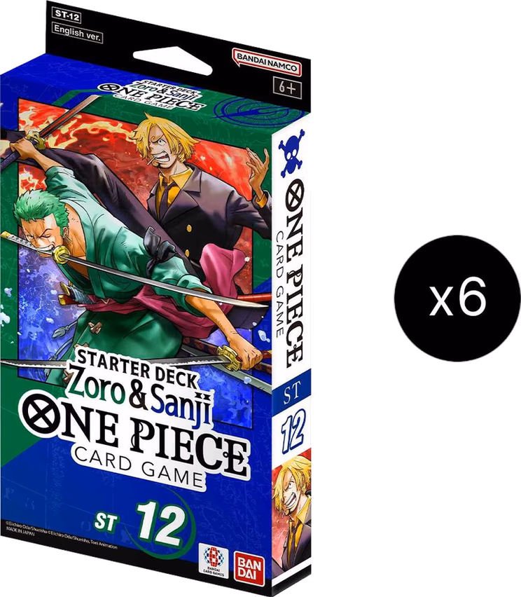 One Piece ST-12: Starter Deck 12 Zoro and Sanji Starter Deck 12: Zoro and Sanji Display