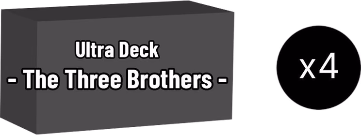 One Piece ST-13: Ultra Deck The Three Brothers Ultra Deck: The Three Brothers Display Case