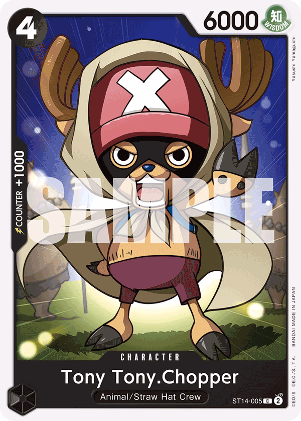 Tony Tony.Chopper One Piece card (ST14-005, Starter Deck 14: 3D2Y)
