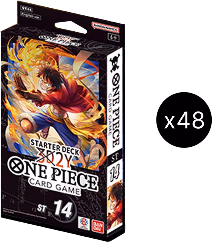 One Piece Starter Deck 14: 3D2Y Display Case