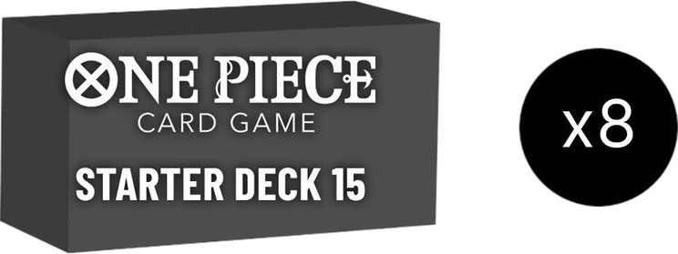 One Piece Starter Deck 15: RED Edward.Newgate Display Case