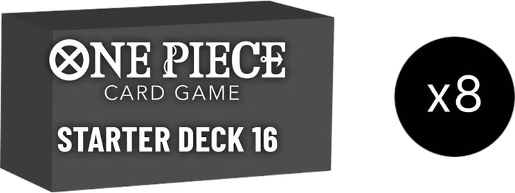 One Piece Starter Deck 16: GREEN Uta Display Case