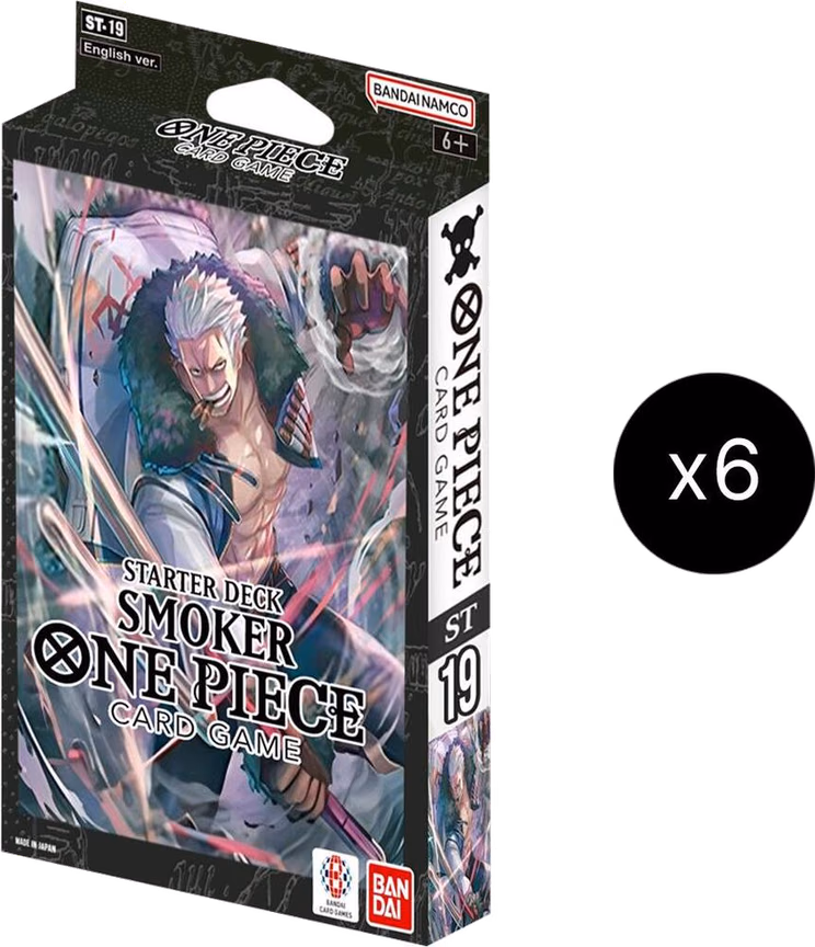 One Piece Starter Deck 19: BLACK Smoker Display