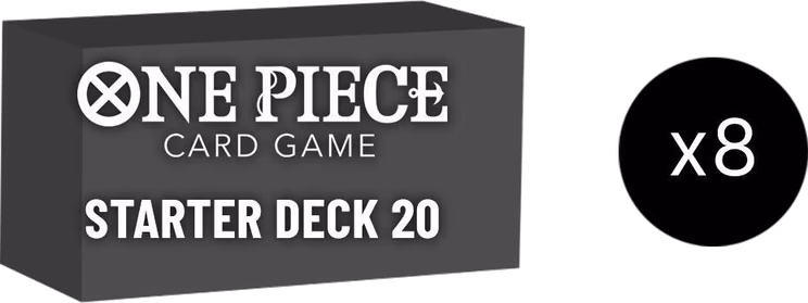 One Piece ST-20: Starter Deck 20 YELLOW Charlotte Katakuri Starter Deck 20: YELLOW Charlotte Katakuri Display Case