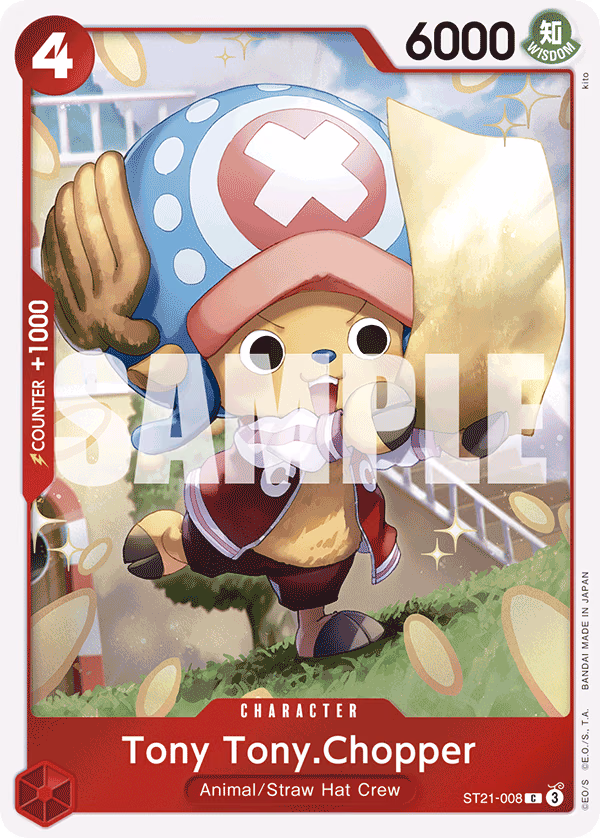 Tony Tony.Chopper One Piece card (ST21-008, Starter Deck EX: Gear 5)