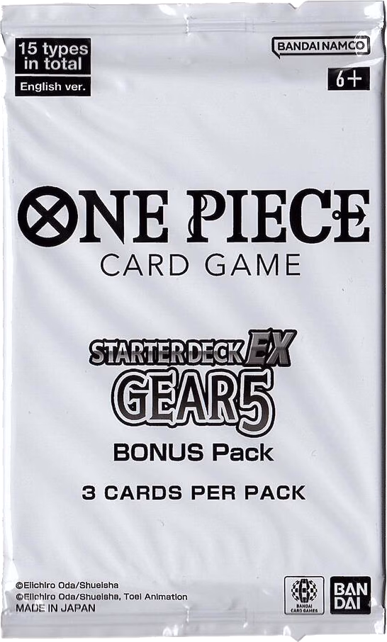 One Piece ST-21: Starter Deck 21 EX Gear 5 Starter Deck EX: Gear 5 Bonus Pack