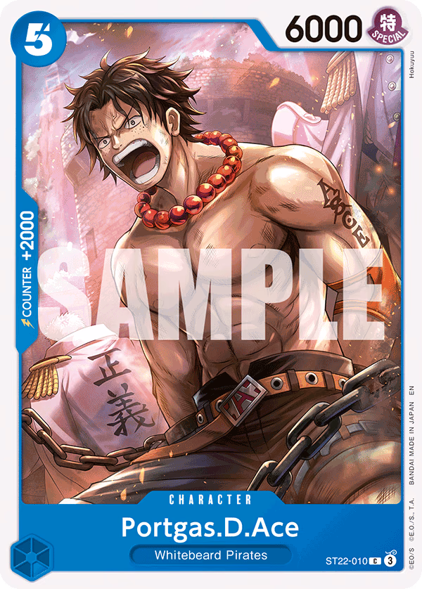 Portgas.D.Ace One Piece card (ST22-010, Starter Deck 22: Ace & Newgate)