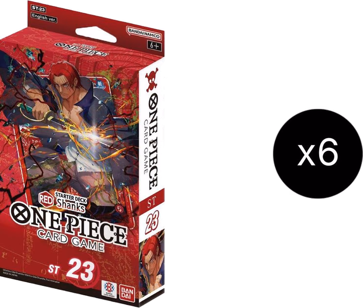 One Piece Starter Deck 23: RED Shanks Display