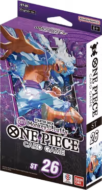 Starter Deck 26: PURPLE/BLACK Monkey.D.Luffy