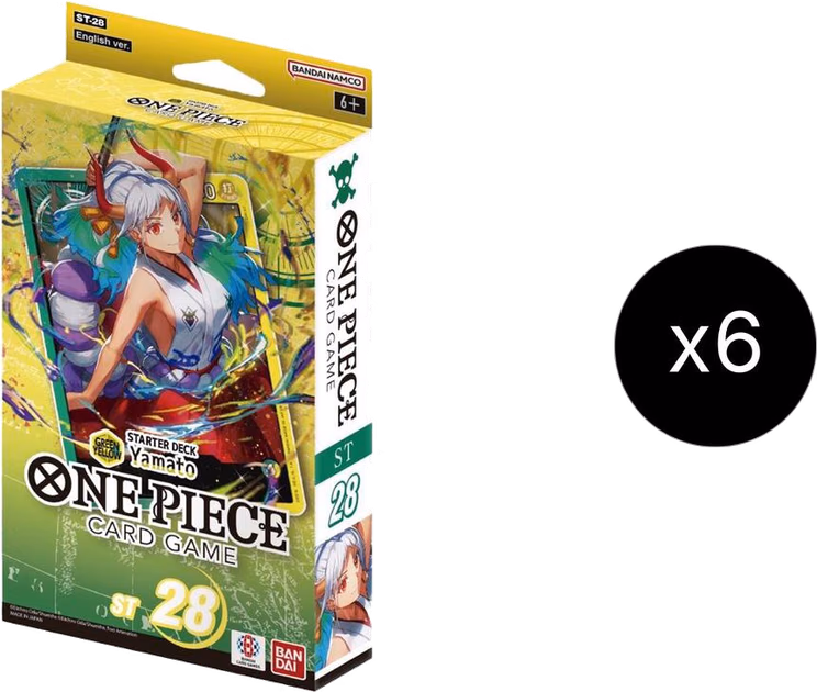 One Piece ST-28: Starter Deck 28 GREEN/YELLOW Yamato Starter Deck 28: GREEN/YELLOW Yamato Display