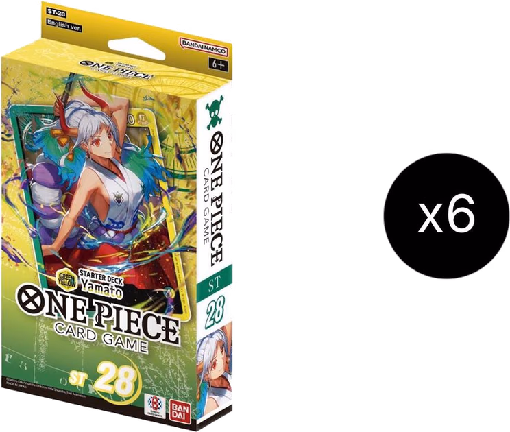 One Piece Starter Deck 28: GREEN/YELLOW Yamato Display