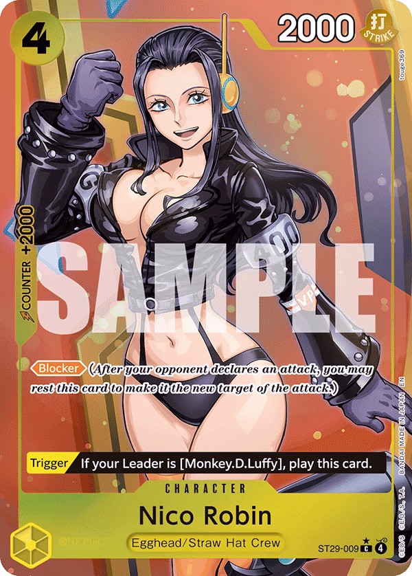 Nico Robin (Full Art) One Piece card (ST29-009, Starter Deck 29: Egghead)