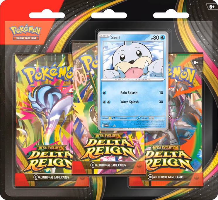 Pokemon Delta Reign 3 Pack Blister [Seel]