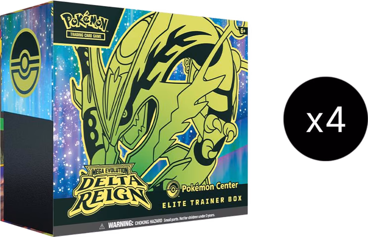 Pokemon Delta Reign Pokemon Center Elite Trainer Box Case (Exclusive)