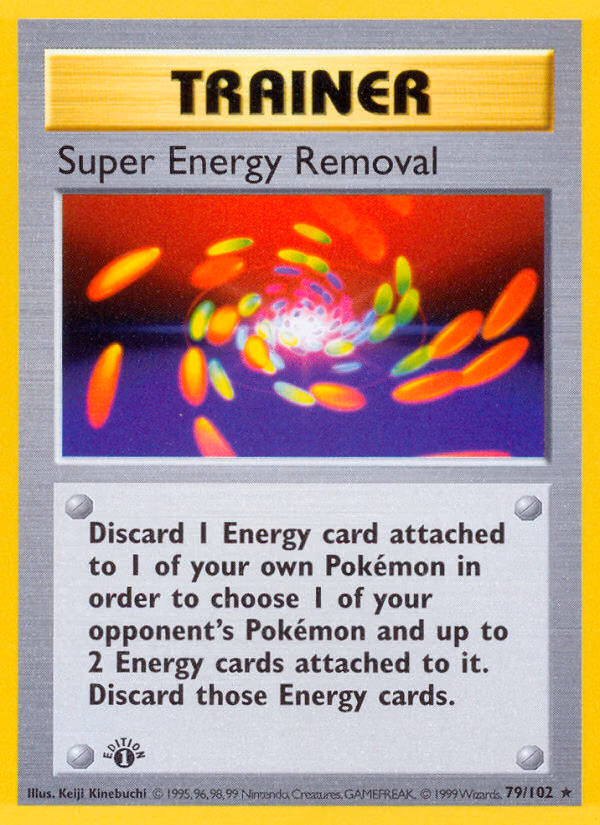 Super Energy Removal Pokemon card (79/102, Base)
