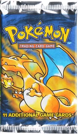 Pokemon Base Pokemon Base Set (Shadowless) [Unlimited Edition] Booster Pack