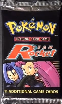 Pokemon Team Rocket Booster Pack [Unlimited Edition]