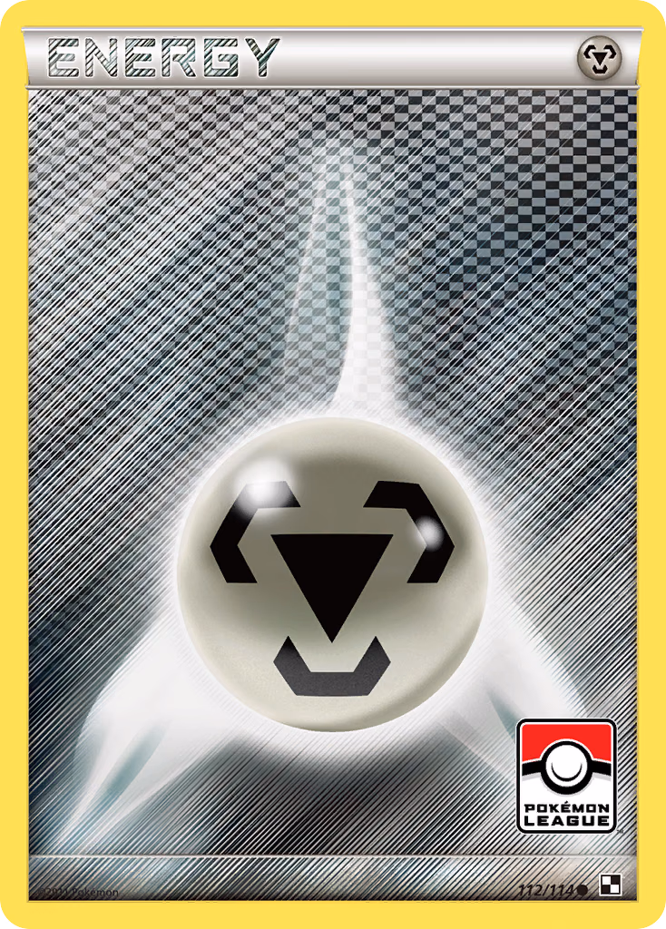 Metal Energy Pokemon card (112/114, Black & White)