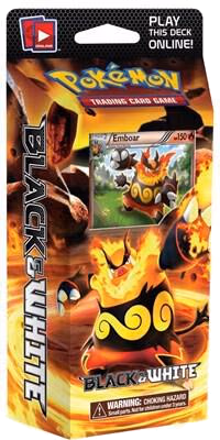 Pokemon Black & White Theme Deck - "Red Frenzy" [Emboar]