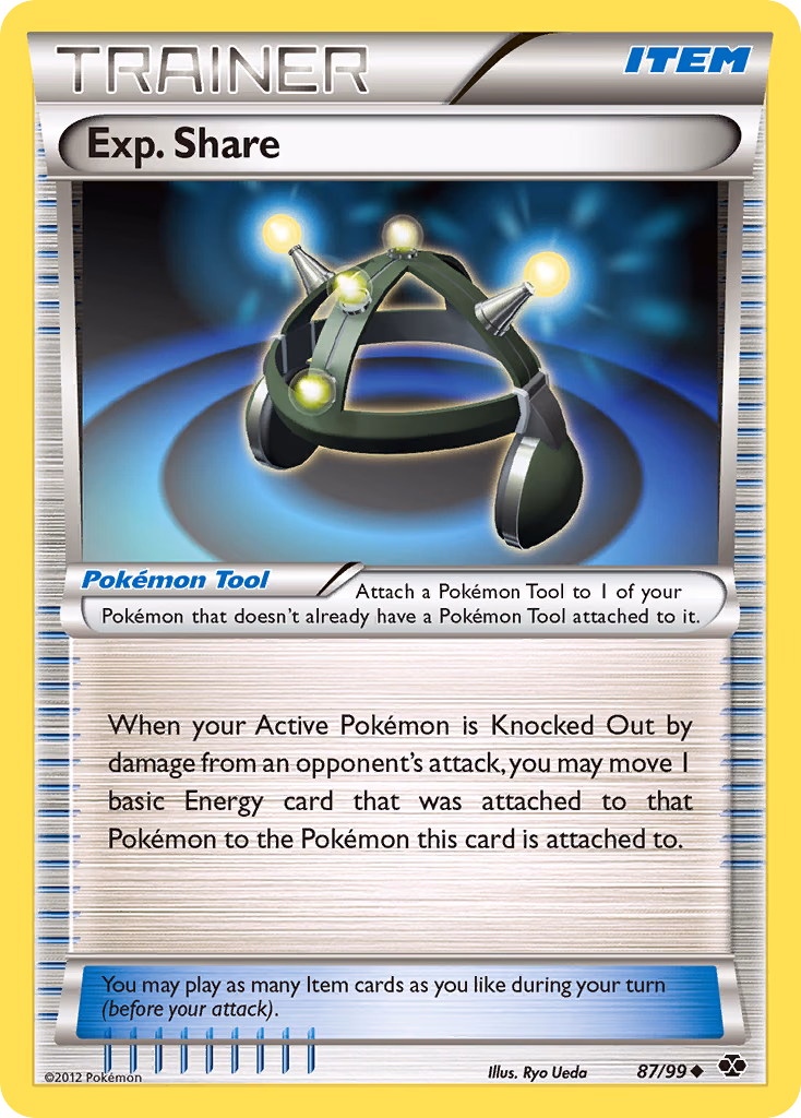 Exp. Share Pokemon card (87/99, Next Destinies)