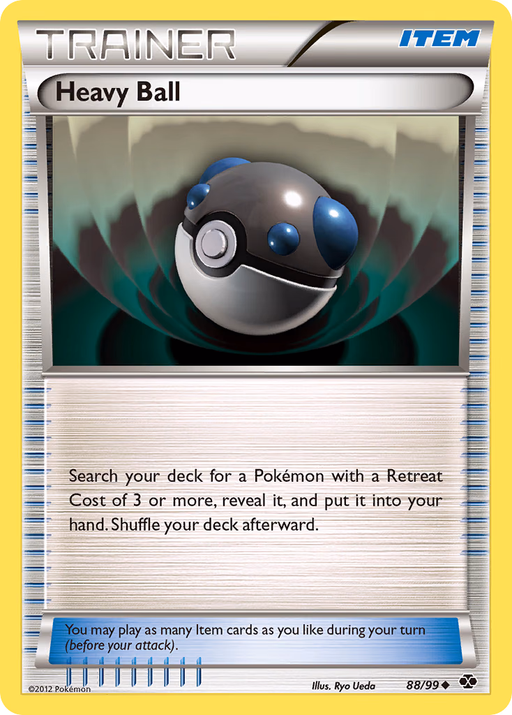 Heavy Ball Pokemon card (88/99, Next Destinies)