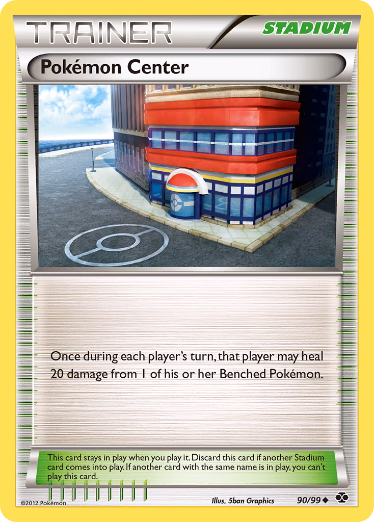 Pokémon Center Pokemon card (90/99, Next Destinies)