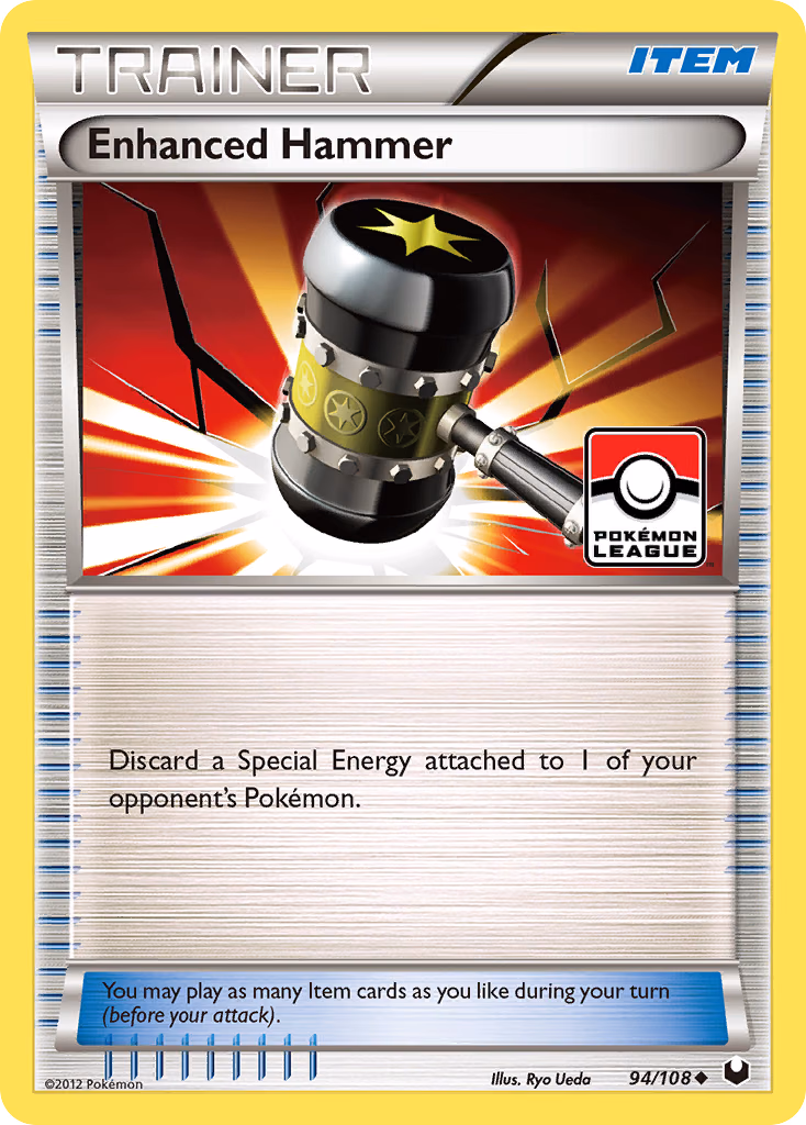Enhanced Hammer Pokemon card (94/108, Dark Explorers)