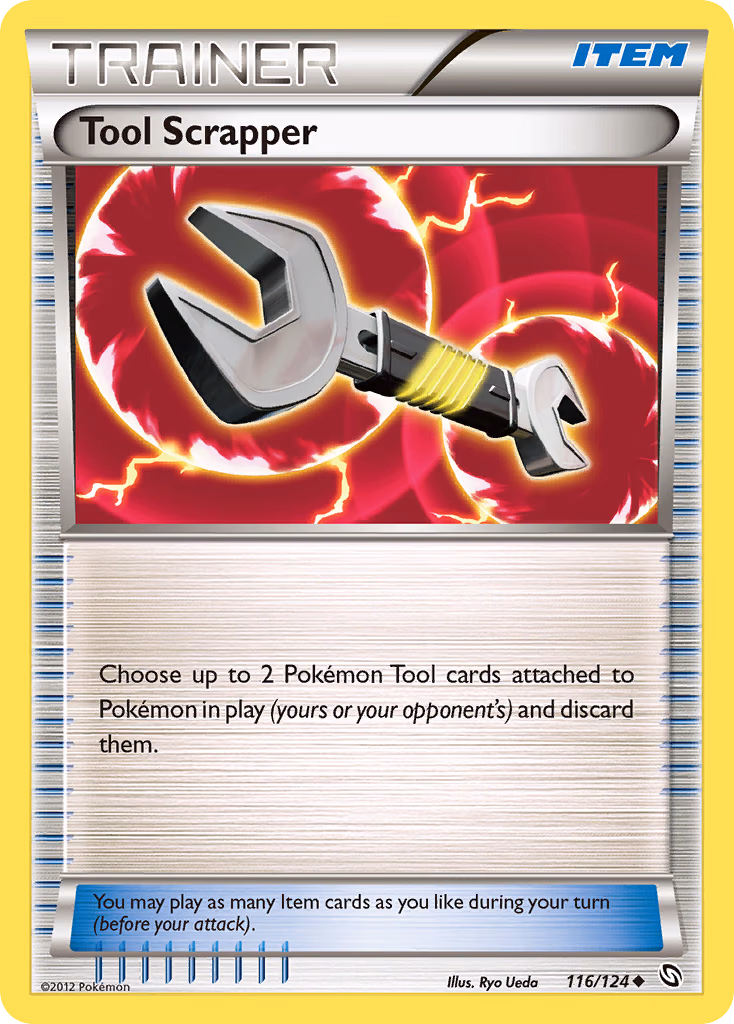 Tool Scrapper Pokemon card (116/124, Dragons Exalted)