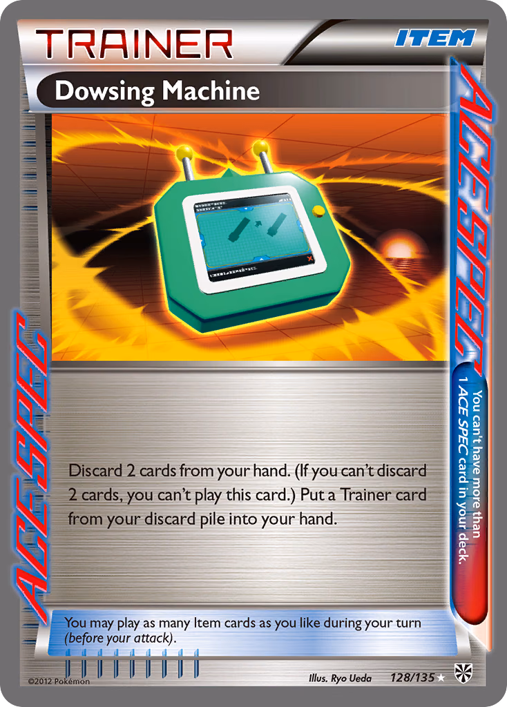 Dowsing Machine Pokemon card (128/135, Plasma Storm)