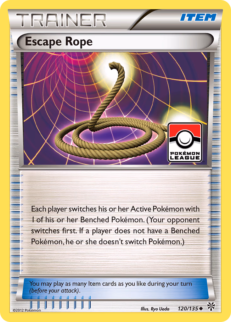 Escape Rope Pokemon card (120/135, Plasma Storm)